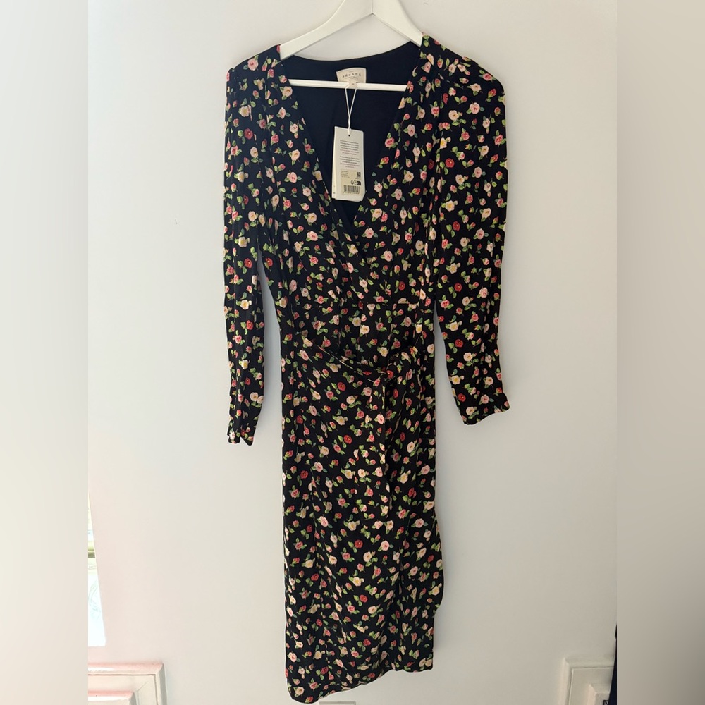 Sezane Armonie Dress Small Roses - Size 6